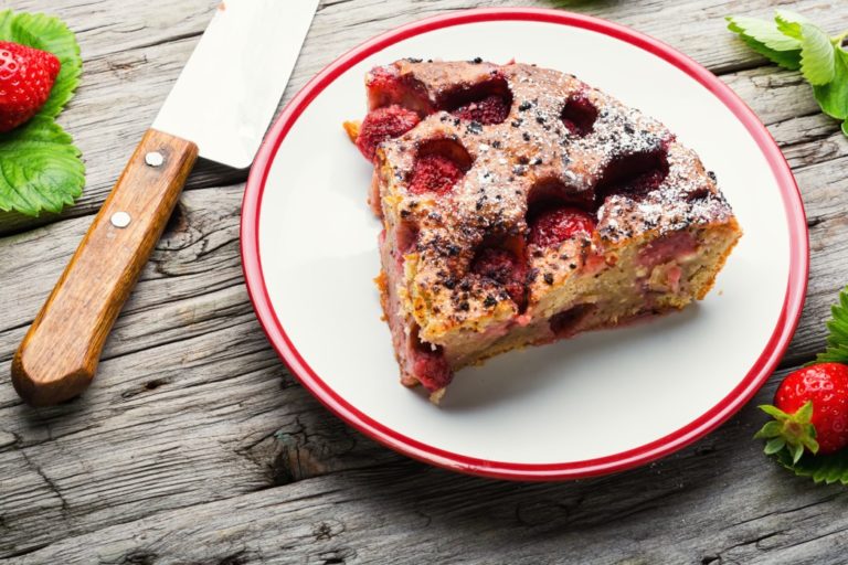 Früchte Becherkuchen – Tassenkuchen mit Obst